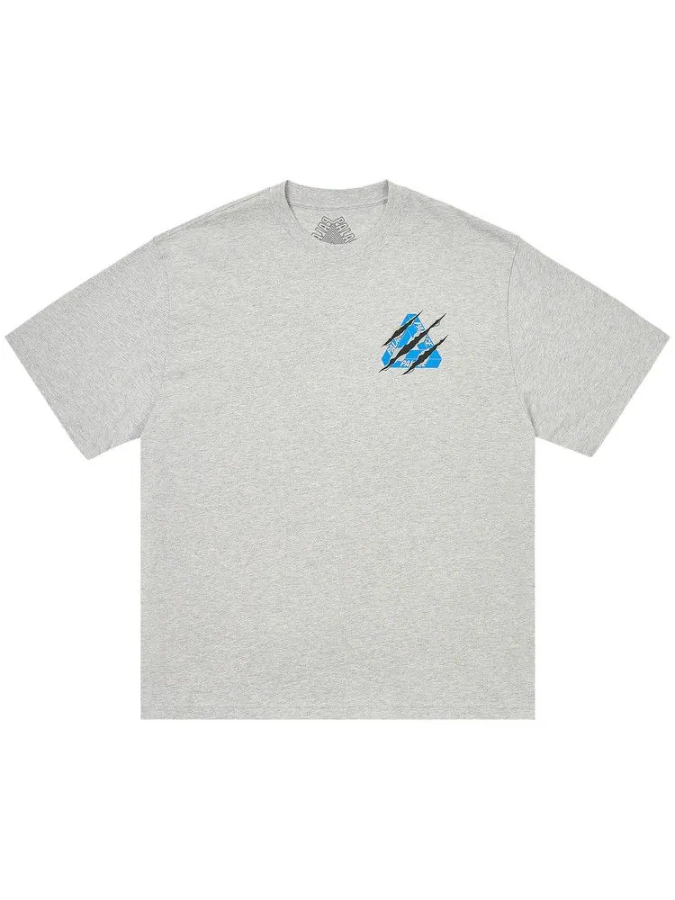 Футболка Palace Ripped Tri T-Shirt — изображение 1 из 2, серый