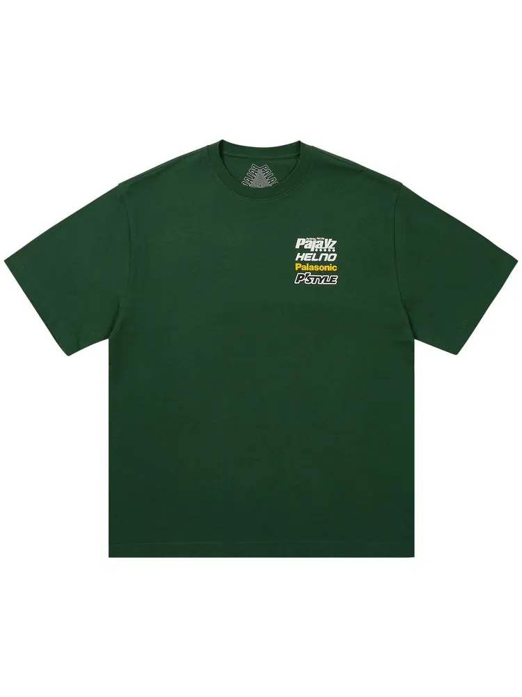 Футболка Palace Racey T-Shirt 'Racey Green' — изображение 1 из 2, зеленый