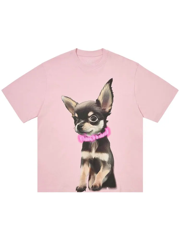 Футболка Palace Yappy T-Shirt 'Lush Flush' — изображение 1 из 1, розовый