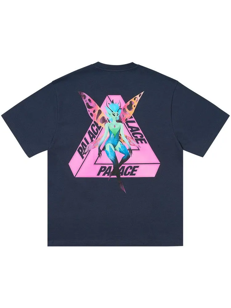 Футболка Palace Tri Fairy T-Shirt — изображение 2 из 2, темно-синий