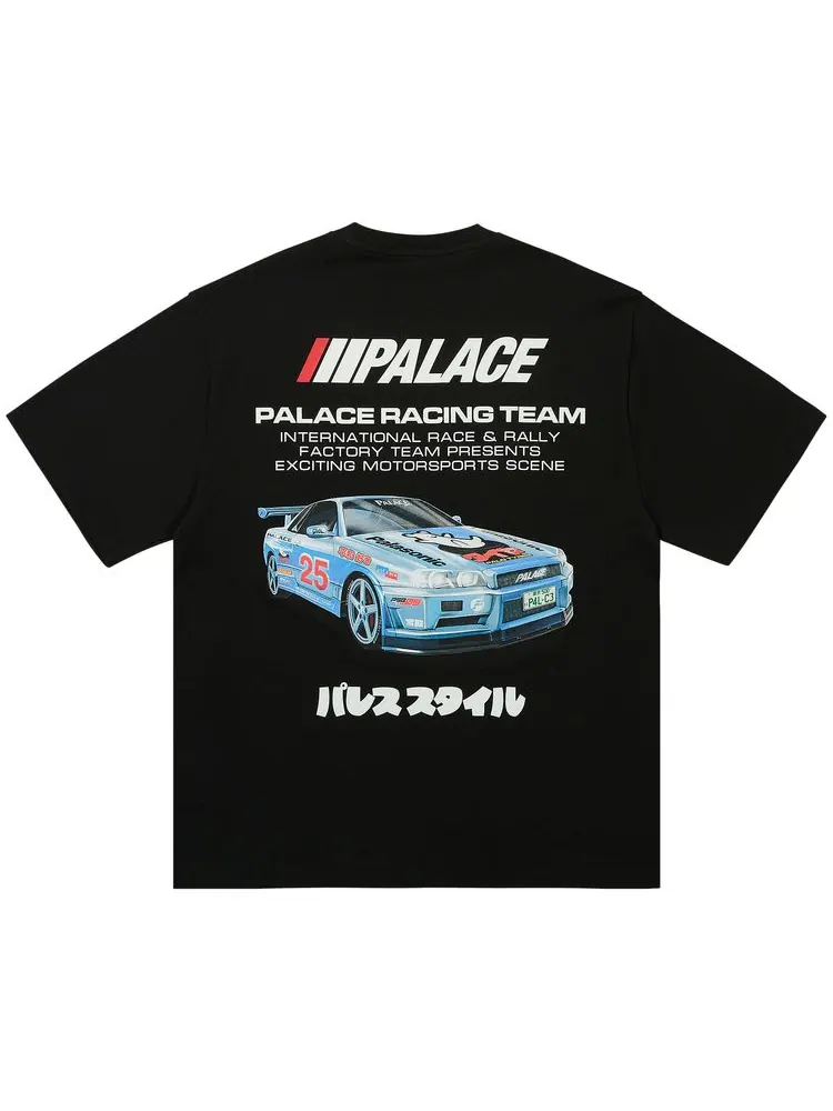 Футболка Palace Racey T-Shirt 'Black' — изображение 2 из 2, черный