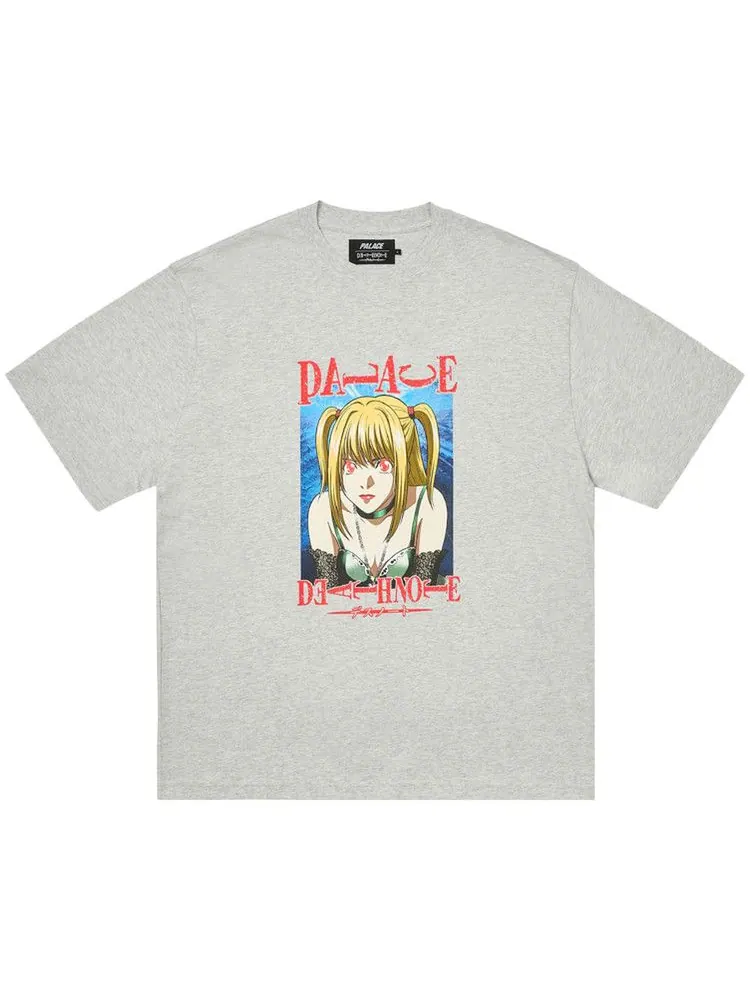 Футболка Palace x Death Note T-Shirt — изображение 1 из 1, серый