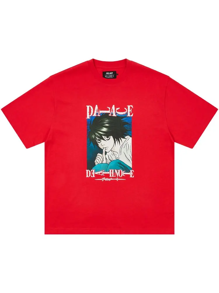 Футболка Palace x Death Note T-Shirt 'Truest Red' — изображение 1 из 1, красный