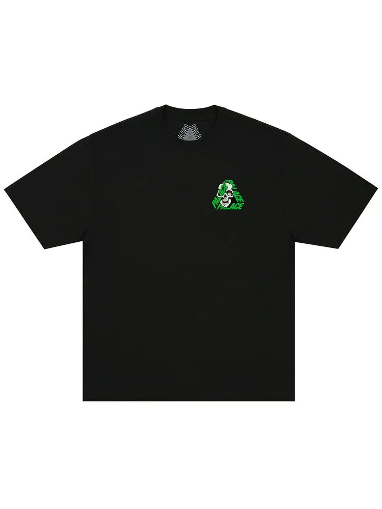Футболка Palace P3 Skull T-Shirt — изображение 1 из 2, черный