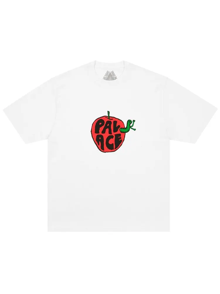 Футболка Palace Bad Apple T-Shirt 'White' — изображение 1 из 1, белый