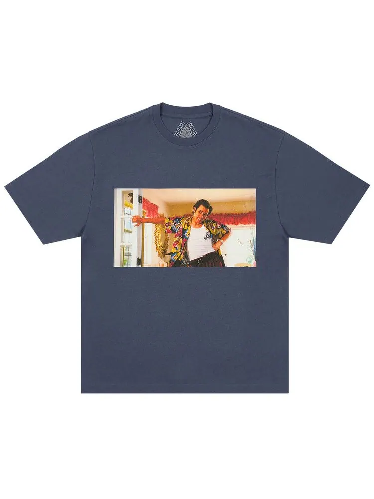 Футболка Palace Pal-Ace T-Shirt — изображение 1 из 1, темно-синий