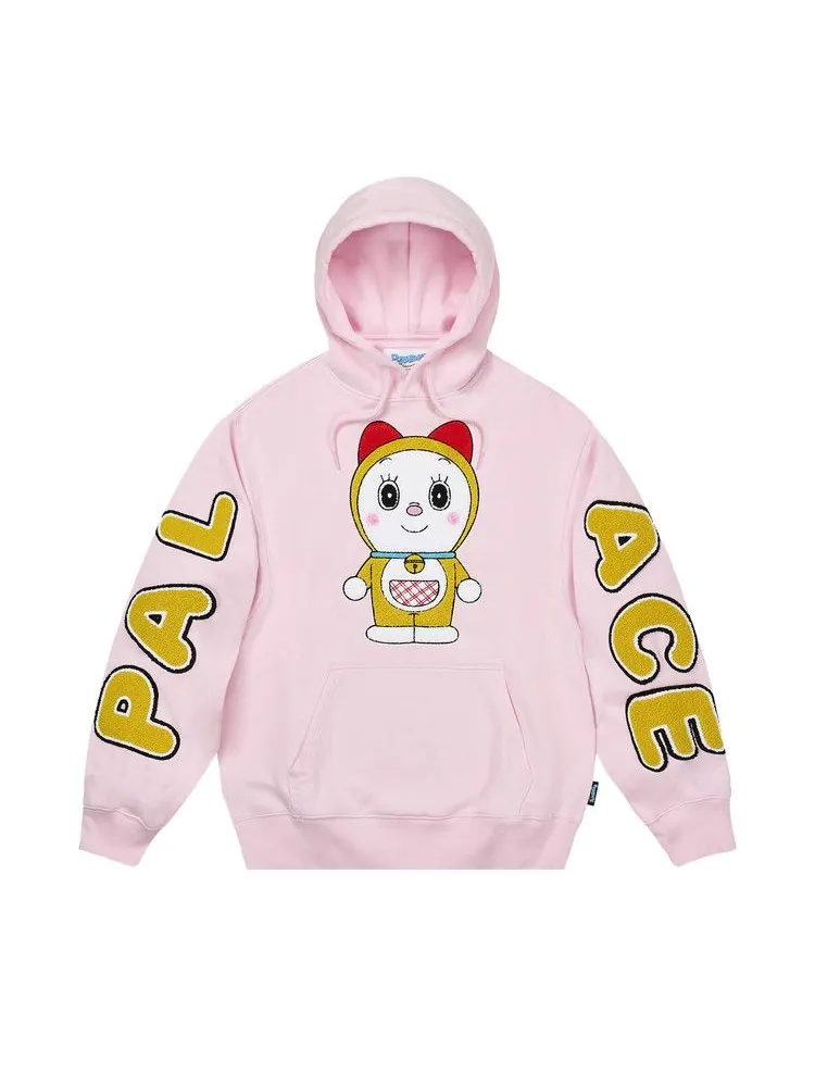 Толстовка Palace x Doraemon Hood — изображение 1 из 2, розовый