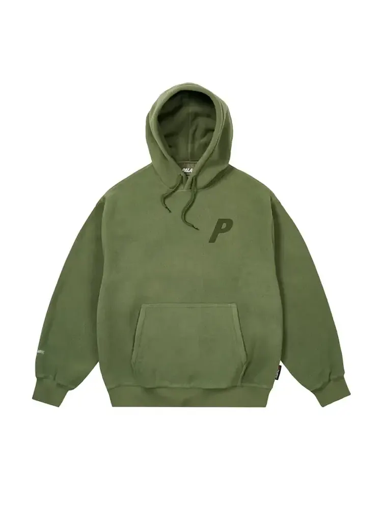 Капюшон Palace Polartec P3 'Olive' — изображение 1 из 2, зеленый