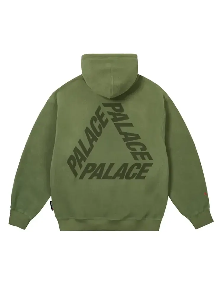 Капюшон Palace Polartec P3 'Olive' — изображение 2 из 2, зеленый