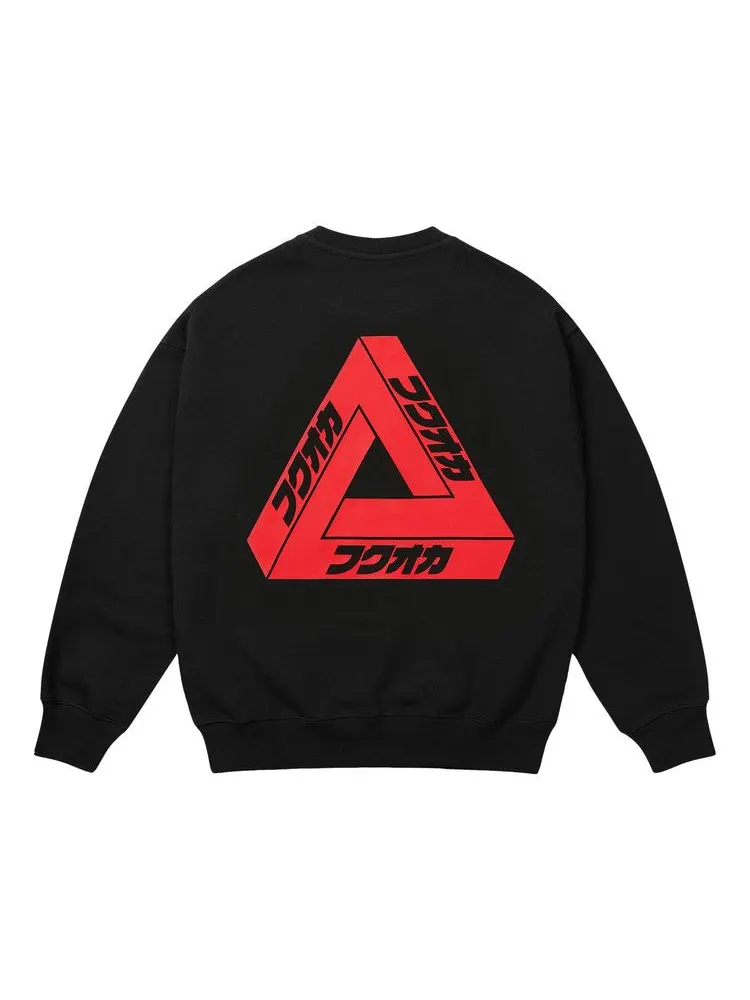 Свитер Palace Fukuoka Tri-Ferg Crew — изображение 2 из 2, черный