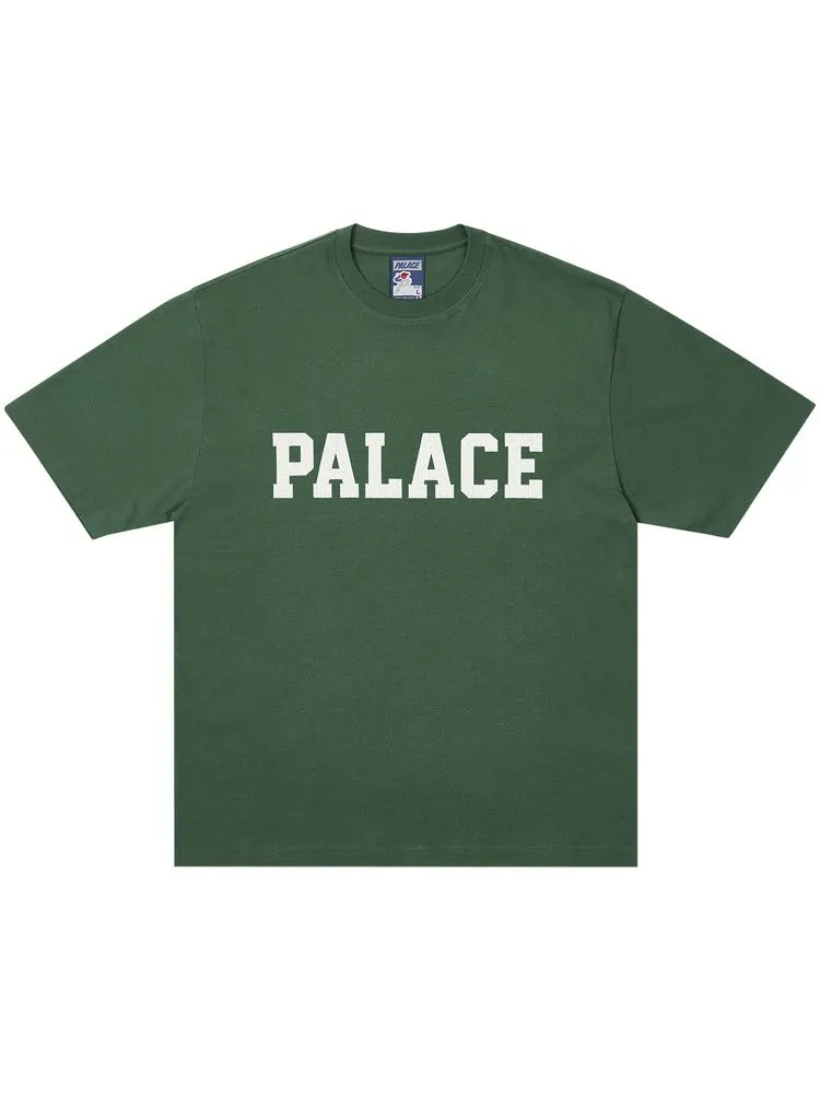 Футболка Palace Palace College T-Shirt Racey — изображение 1 из 1, зеленый