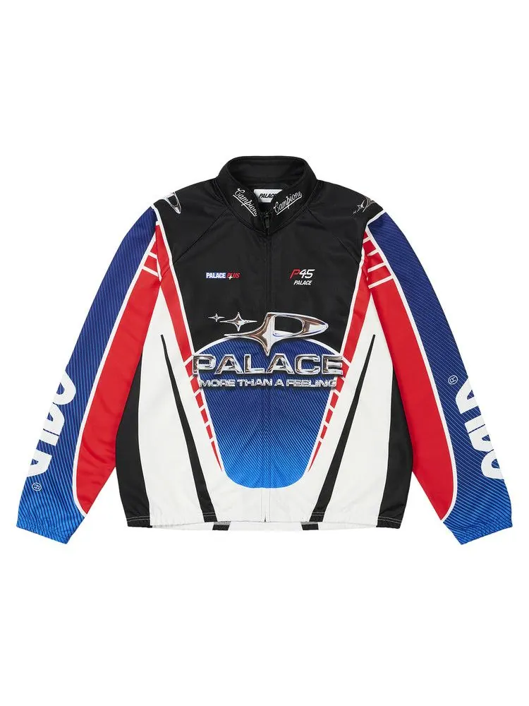 Куртка Palace More Than A Cycling Zip Jacket — изображение 1 из 2, красный/синий