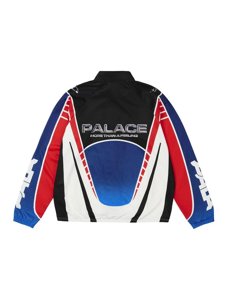 Куртка Palace More Than A Cycling Zip Jacket — изображение 2 из 2, красный/синий