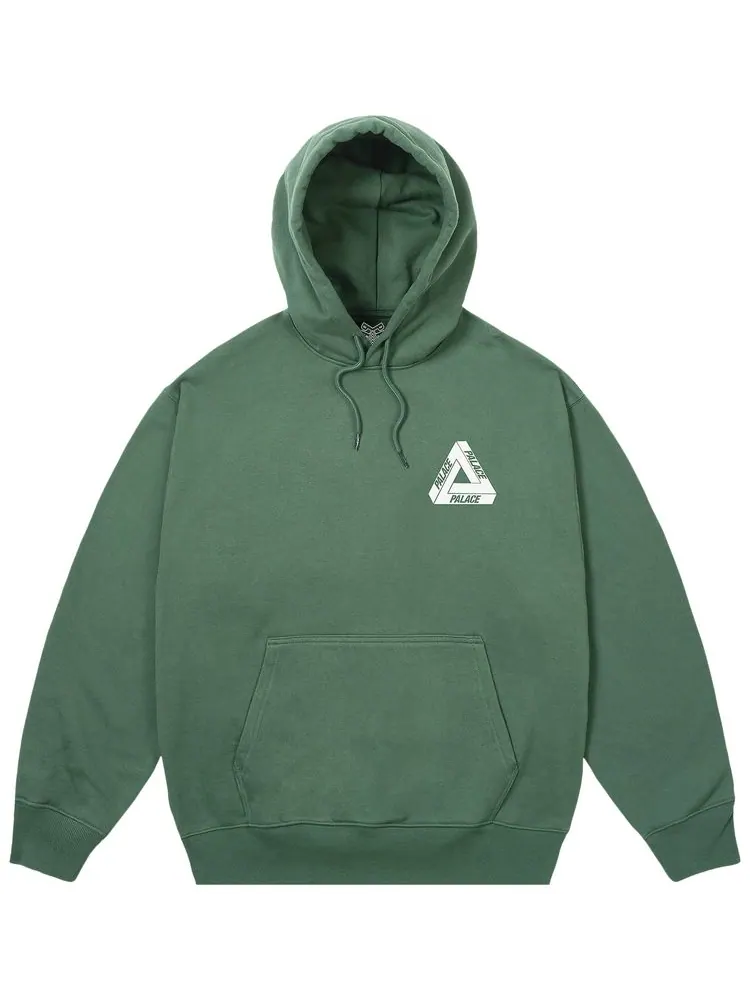 Куртка Palace Tri-Ferg Hood цвета «Racey Green» — изображение 1 из 2, зеленый