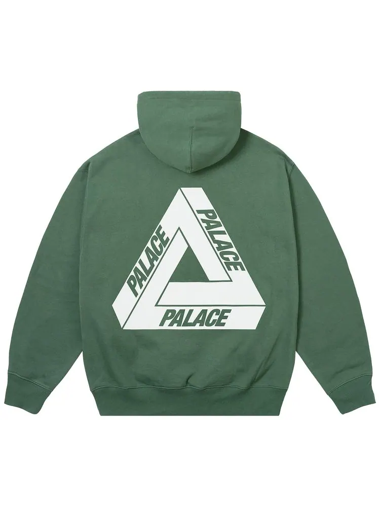 Куртка Palace Tri-Ferg Hood цвета «Racey Green» — изображение 2 из 2, зеленый