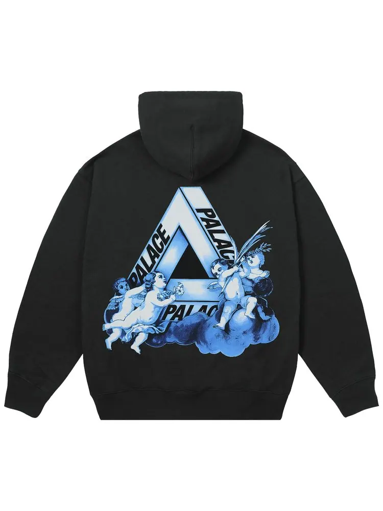 Толстовка Palace Tri-Angelic Hood — изображение 2 из 2, черный