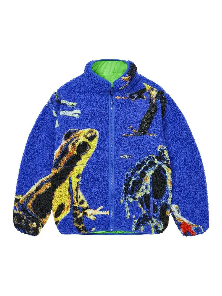 Куртка Palace Frogger Reversible Fleece — изображение 1 из 4, синий