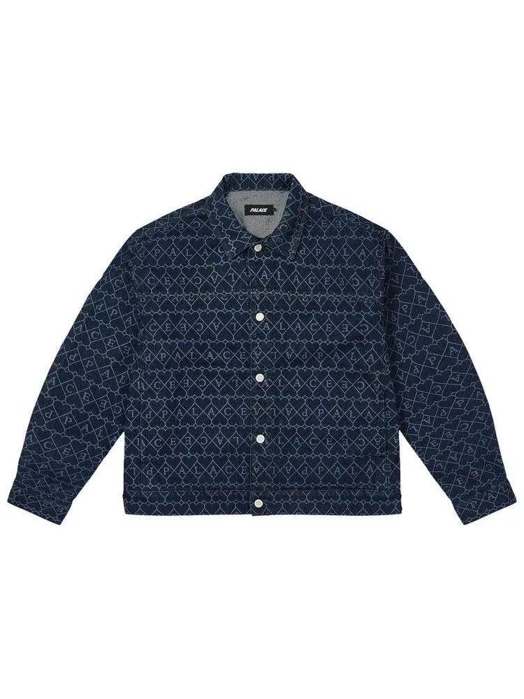 Куртка Palace Heart Denim Jacket — изображение 1 из 2, синий