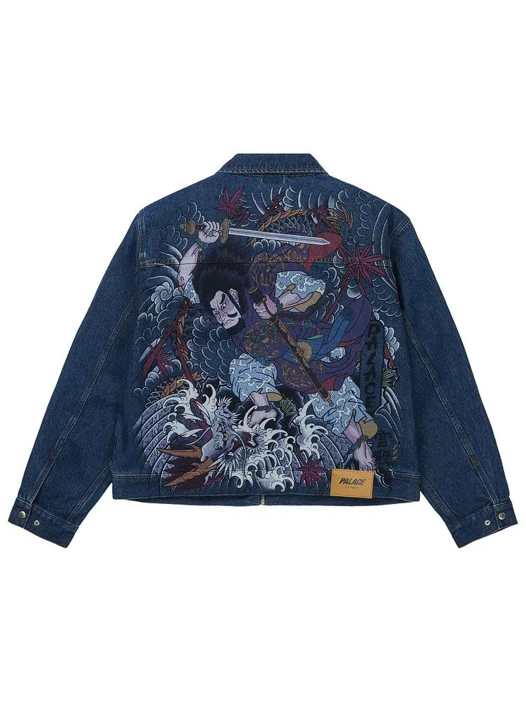 Куртка Palace Susanoo Denim Jacket — изображение 2 из 2, индиго