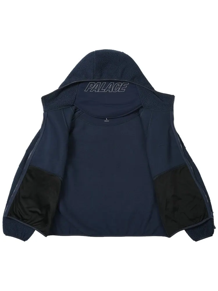 Куртка Palace Getting Higher Therma Fleece Jacket — изображение 3 из 3, синий