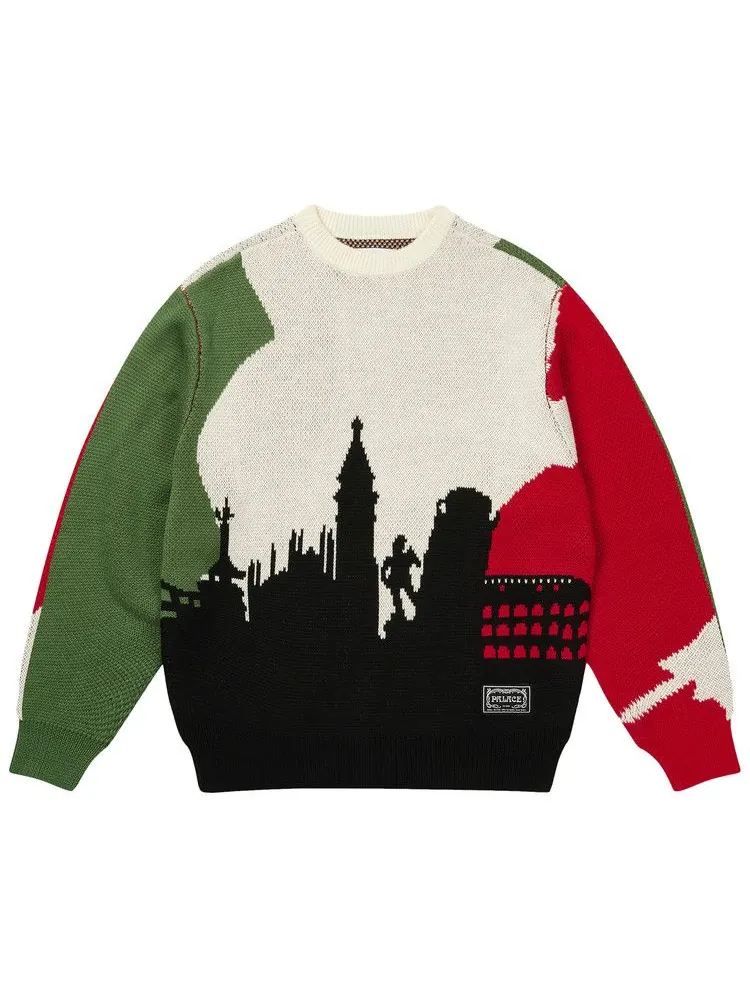Топ Palace Tourist Knit Italy — изображение 1 из 2, мульти