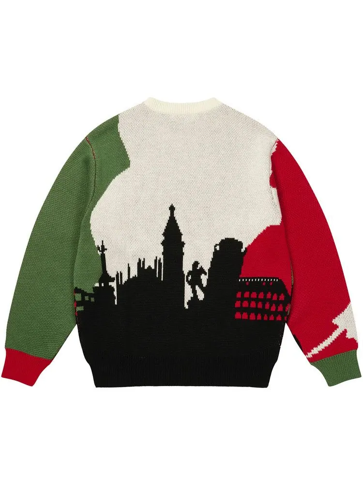 Топ Palace Tourist Knit Italy — изображение 2 из 2, мульти