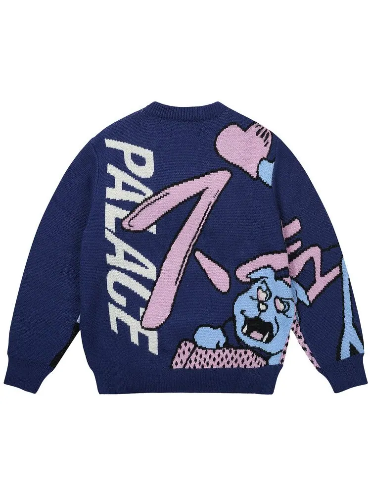 Топ Palace Rear View Knit — изображение 2 из 2, синий