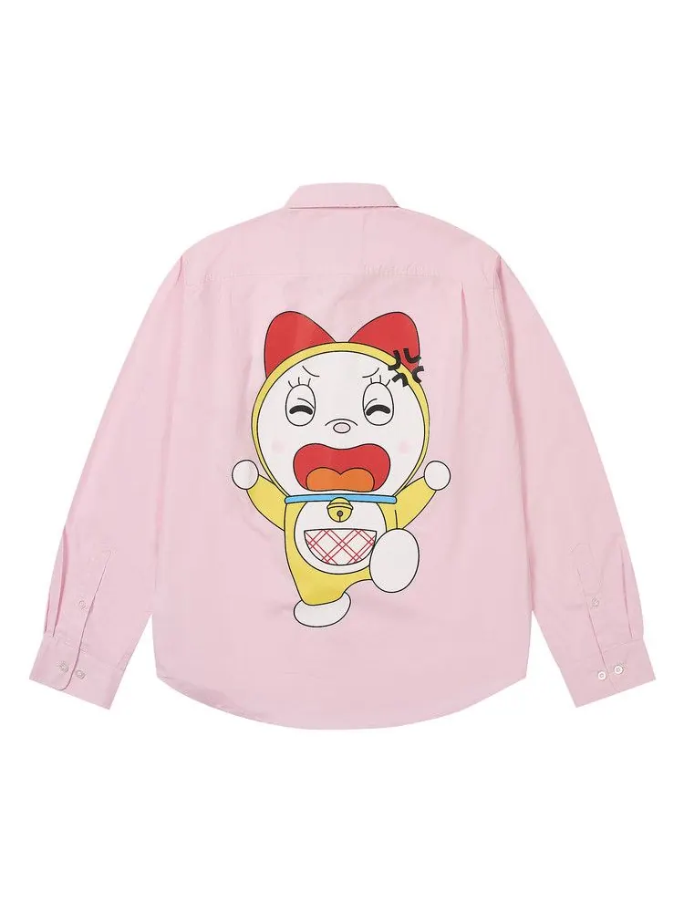 Рубашка Palace x Doraemon Shirt — изображение 2 из 2, розовый