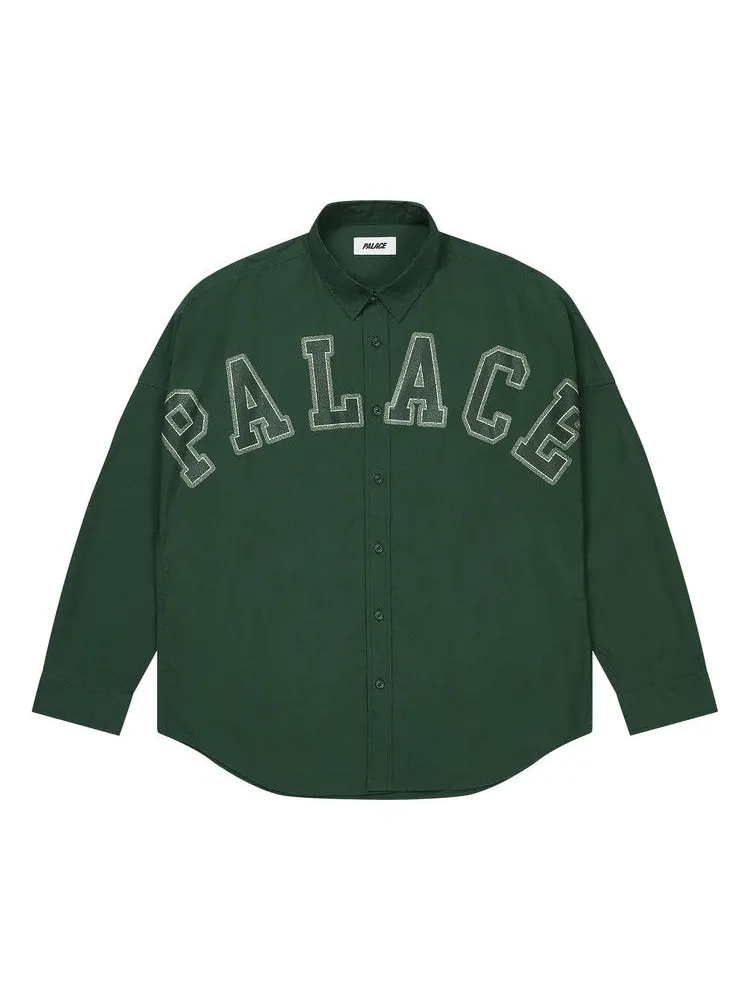 Рубашка Palace Archy Shirt — изображение 1 из 2, зеленый