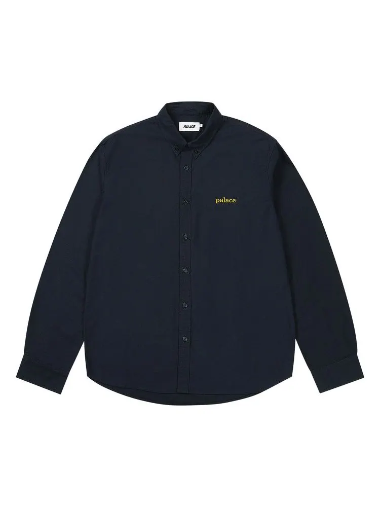 Рубашка Palace Classic Oxford Shirt — изображение 1 из 2, темно-синий
