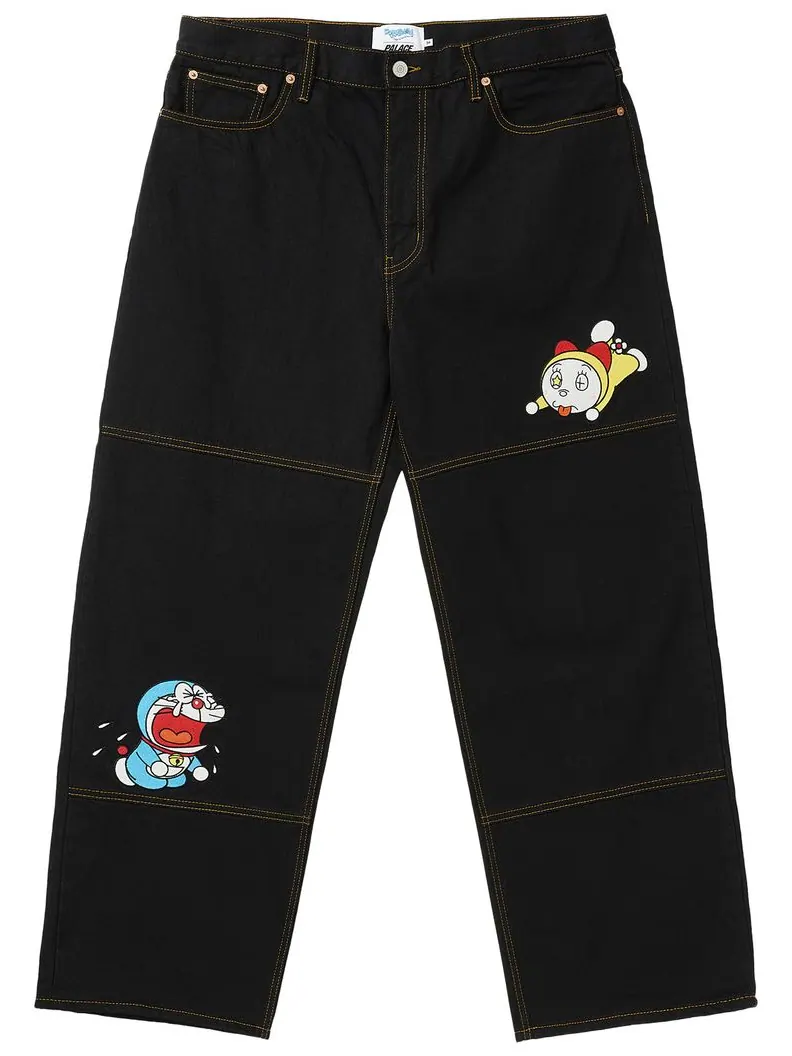 Джинсы Palace x Doraemon P90 — изображение 1 из 2, черный