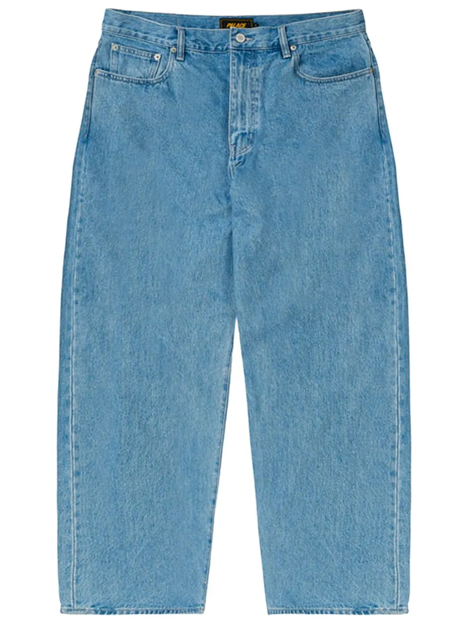 Джинсы Palace P90 Baggy Script Jean — изображение 1 из 2, синий
