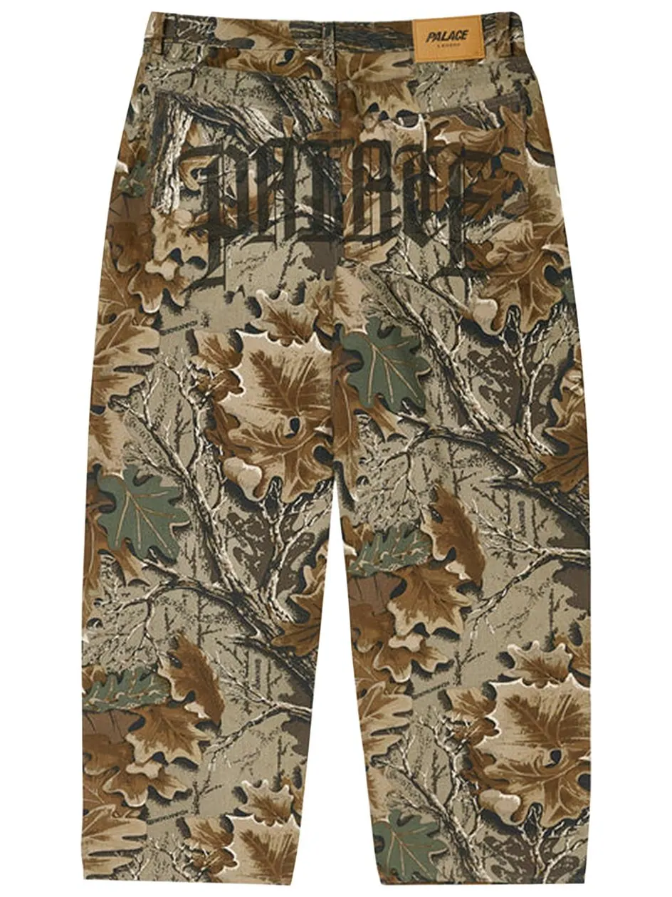 Джинсы Palace P90 Baggy Script Jean — изображение 2 из 2, зеленый