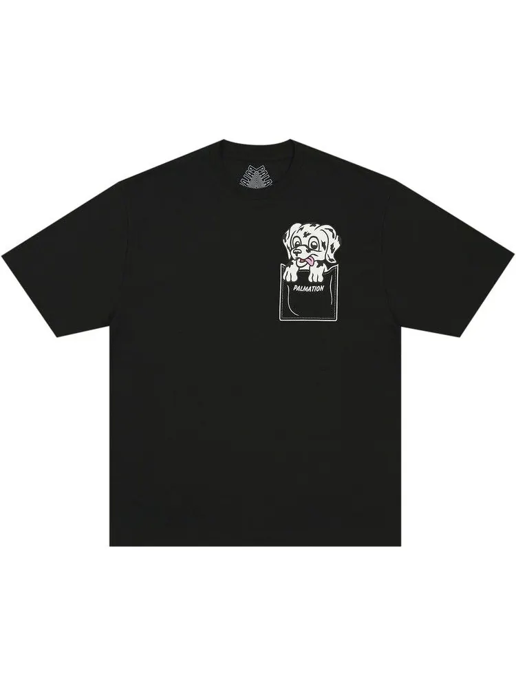Футболка Palace Palmation T-Shirt — изображение 1 из 1, черный
