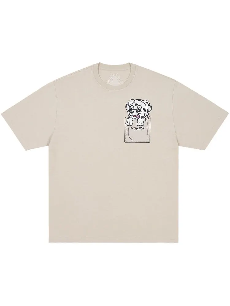 Футболка Palace Palmation T-Shirt — изображение 1 из 1, серый