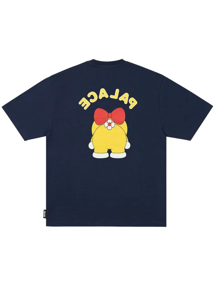 Футболка Palace x Doraemon T-Shirt — изображение 2 из 2, темно-синий