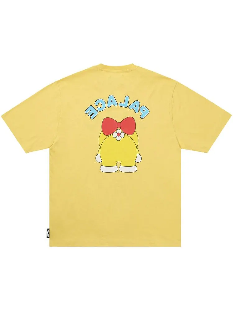 Футболка Palace x Doraemon T-Shirt — изображение 2 из 2, желтый