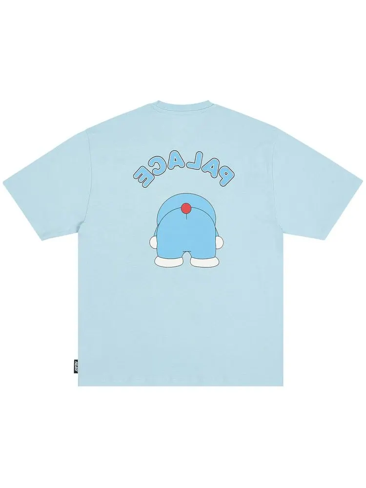 Футболка Palace x Doraemon T-Shirt — изображение 2 из 2, синий