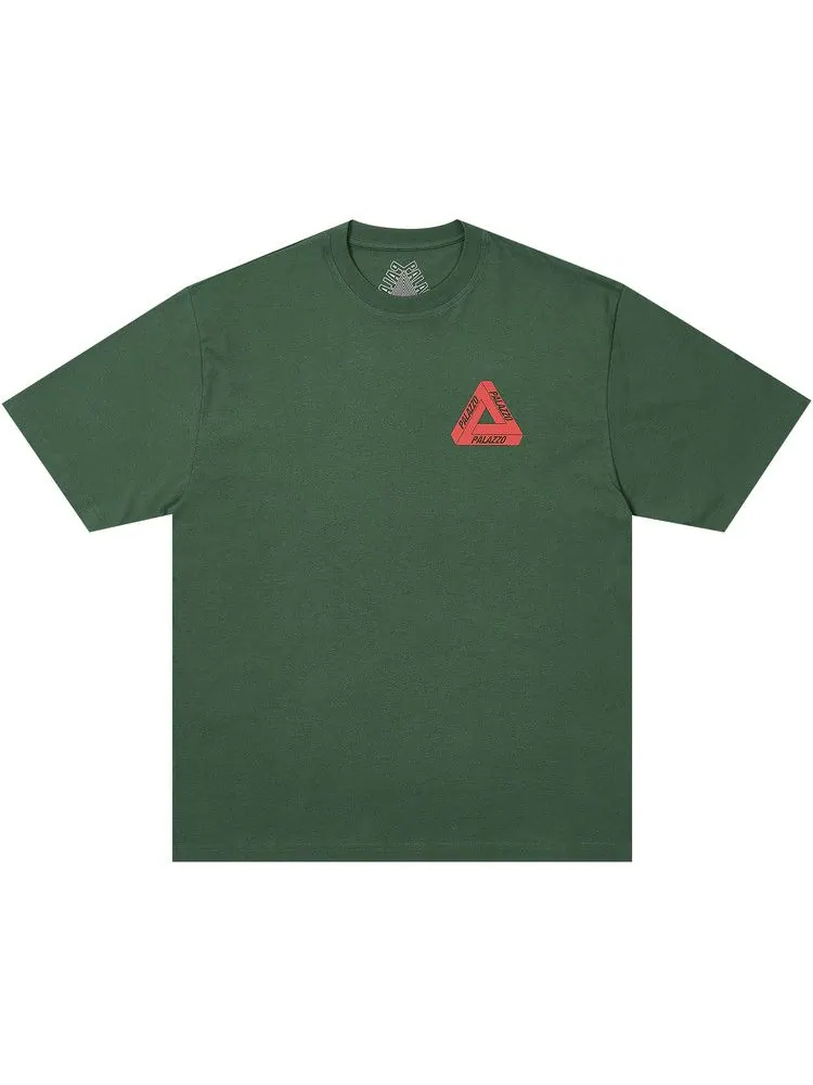 Футболка Palace Tri Lingual T-Shirt — изображение 1 из 2, зеленый