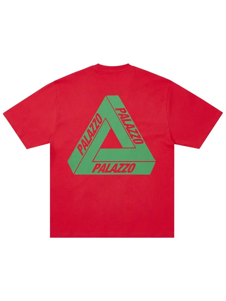 Футболка Palace Tri Lingual T-Shirt — изображение 2 из 2, красный