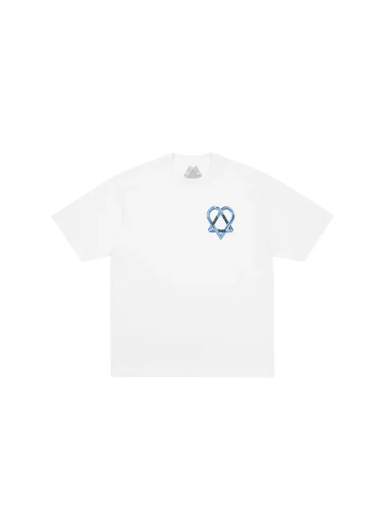 Футболка Palace Tri-Gram T-Shirt — изображение 1 из 2, белый