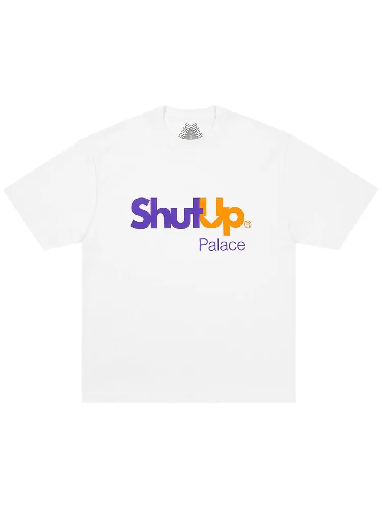 Футболка Palace Shut Up — изображение 1 из 1, белый
