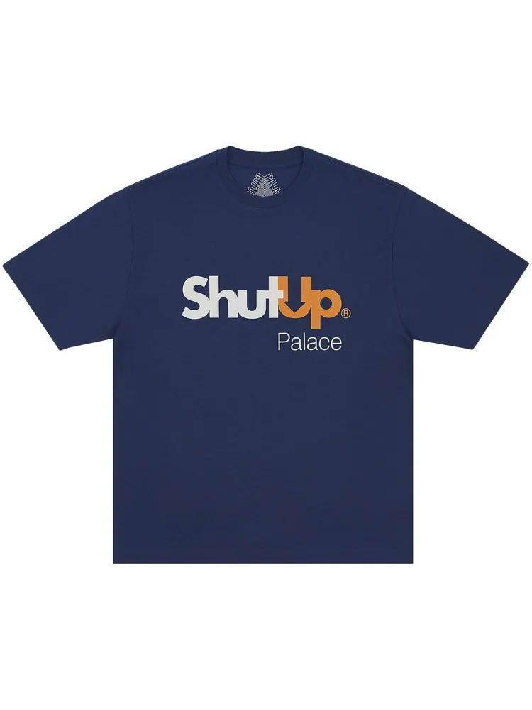 Футболка Palace Shut Up — изображение 1 из 1, синий