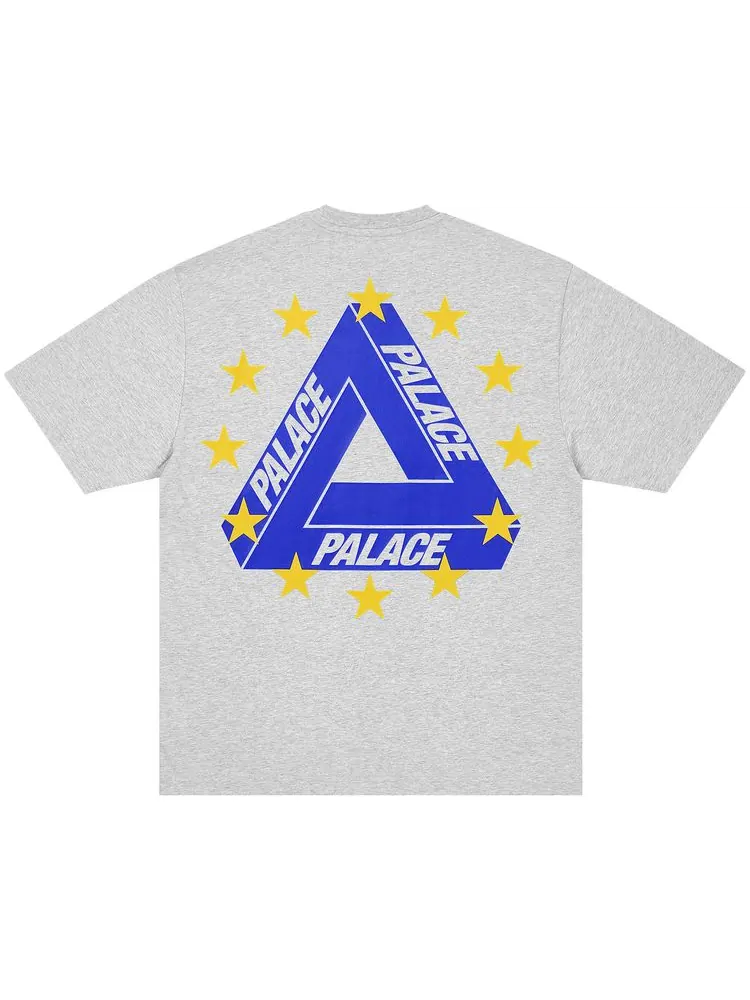 Футболка Palace Eu Tri — изображение 2 из 2, серый