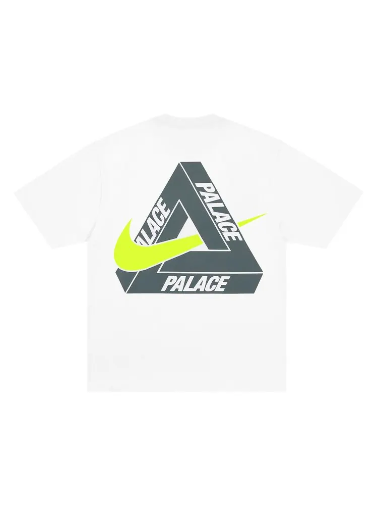 Футболка Palace x Nike Tri Swoosh — изображение 2 из 2, белый