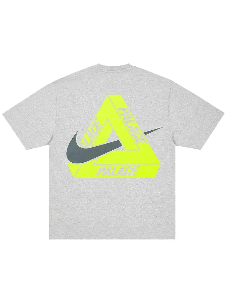 Футболка Palace x Nike Tri Swoosh — изображение 2 из 2, серый
