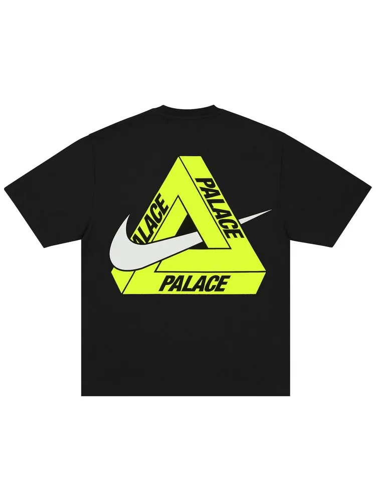 Футболка Palace x Nike Tri Swoosh — изображение 2 из 2, черный