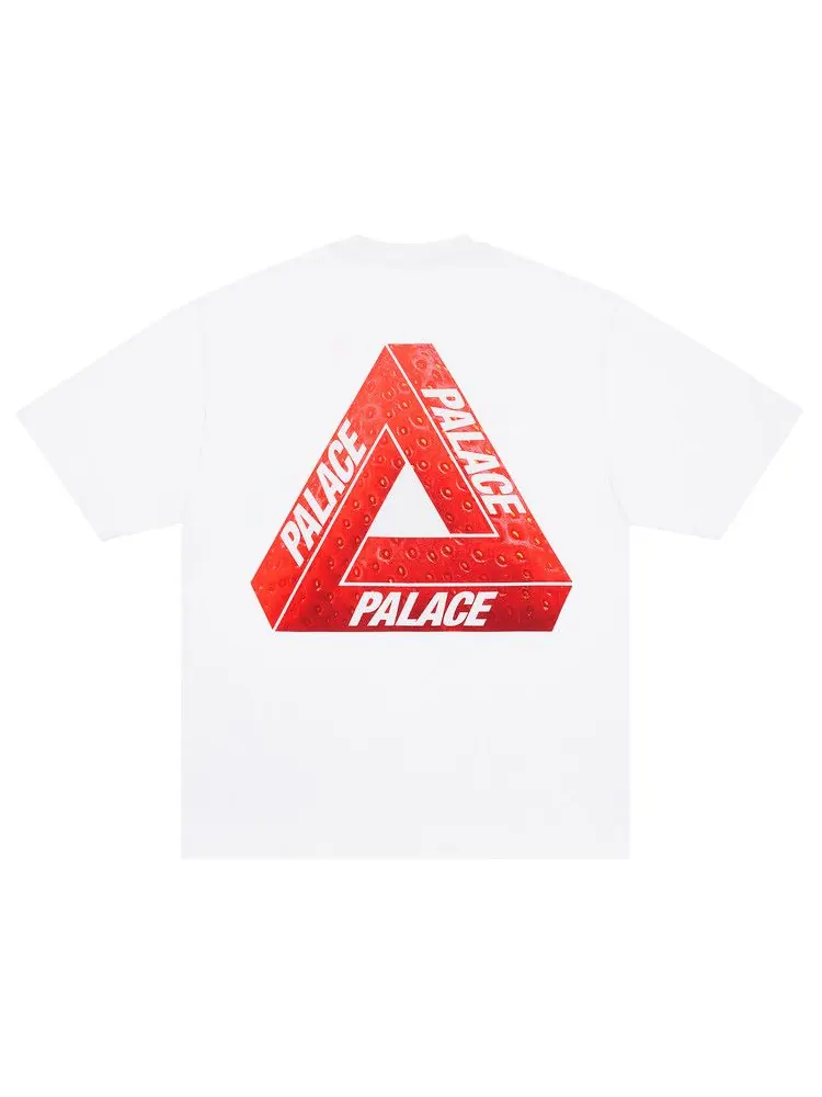 Футболка Palace Fukuoka Tri-Ferg T-Shirt — изображение 2 из 2, белый