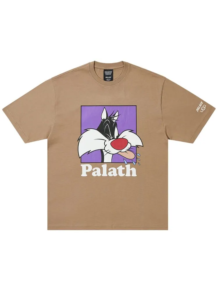 Футболка Palace x UGG Looney Tunes — изображение 1 из 1, коричневый