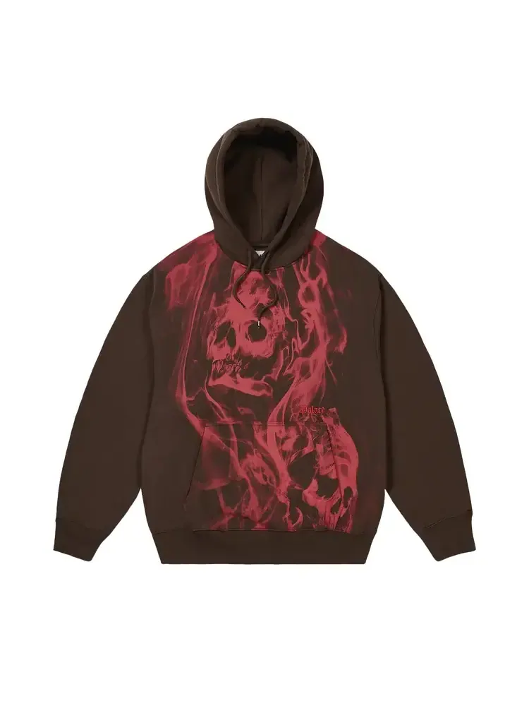 Дымчатый капот Palace Smoked Hood 'Fox' — изображение 1 из 1, коричневый